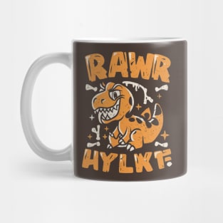 T-rex Rawr Mug